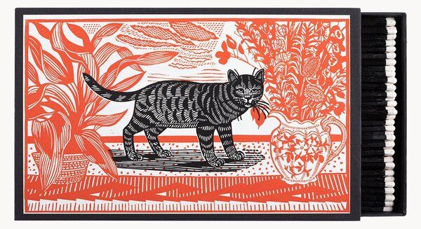 Scatola di fiammiferi di design Sasha the Cat