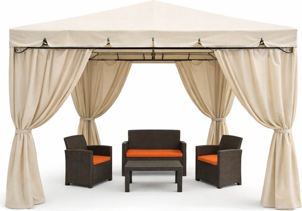 Giardini del Re Copertura Gazebo 3x4 mt Impermeabile Top per Gazebo Armonia - YF-3246R