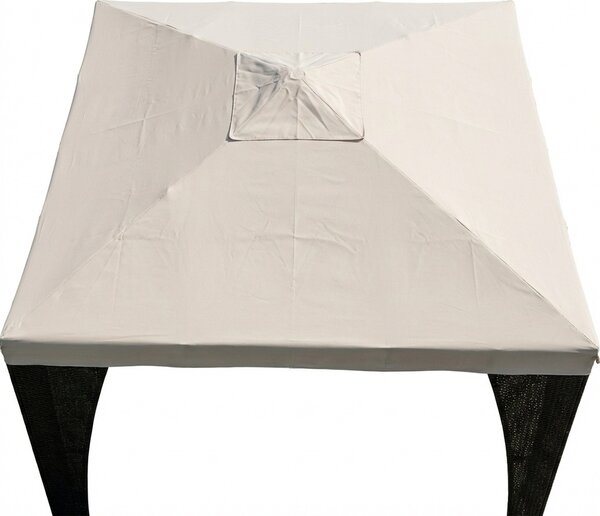 Giardini del Re Copertura Gazebo 3x4 mt Impermeabile Top in Poliestere colore Bianco