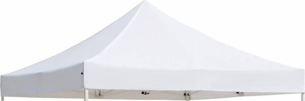 VivaGarden Copertura Gazebo 3x4,5 mt Top in Poliestere colore Bianco Lilla - GA802063-IVRY