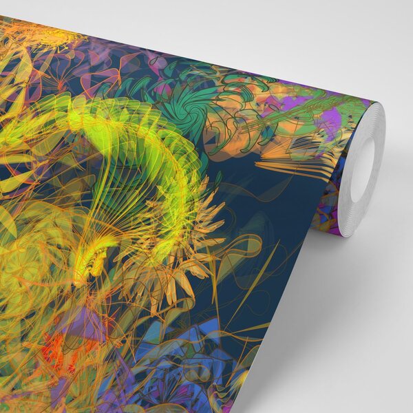 Carta da parati – Arte astratta colorata