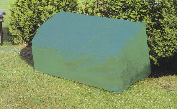 Giardini del Re Copertura Panchina da Giardino in Poliestere Dimensioni 160x80x75 cm colore Verde