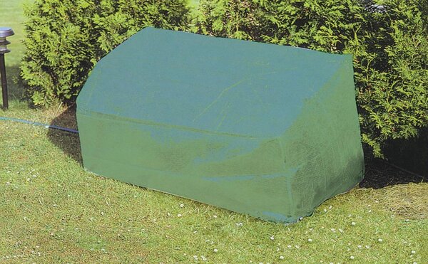 Giardini del Re Copertura Panchina da Giardino in Poliestere Dimensioni 160x80x75 cm colore Verde