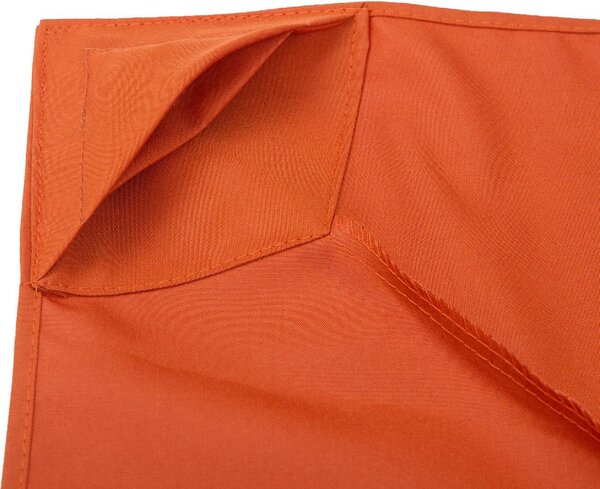 VivaGarden Copertura per Gazebo 3x3 m a 2 Livelli in Poliestere Resistente con 8 Fori di Drenaggio Rosso Ruggine