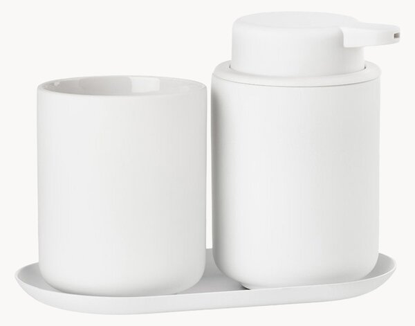 Set di 3 accessori da bagno in gres Ume