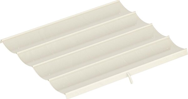 VivaGarden Copertura Pergola 3x2,5 m Anti UV in Poliestere con 8 Fori di Drenaggio 286x245 cm colore Crema