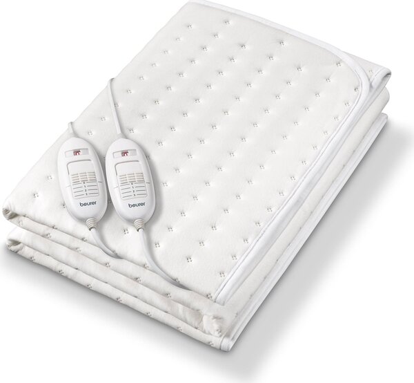 Beurer Coprimaterasso termico matrimoniale elettrico 150x140 cm Lavabile Potenza 2x60 Watt - TS 26 XXL