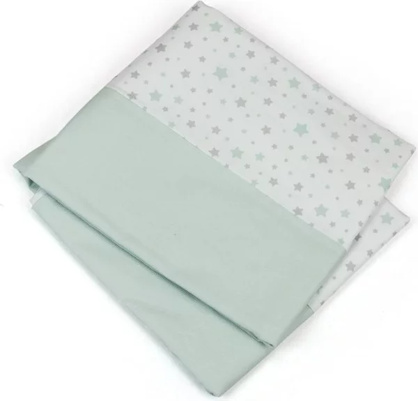 Baby Idea Copripiumino Lettino Stelle colore Verde - 601 VD