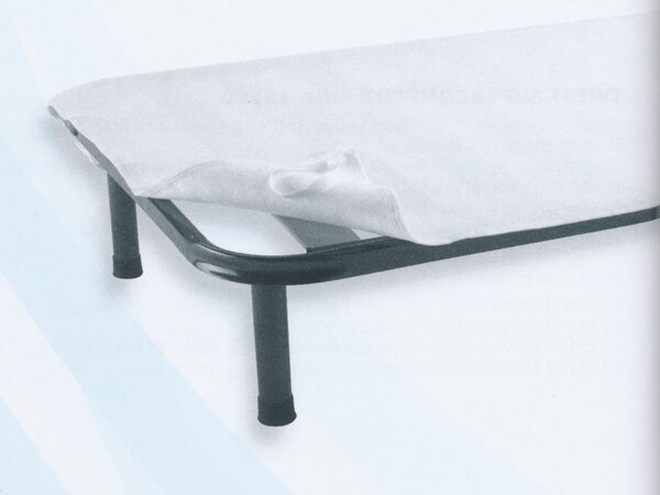 Gabel Coprirete Letto Matrimoniale in Feltro con Fettuccie per fissaggio 170x195 cm colore Bianco - 11345
