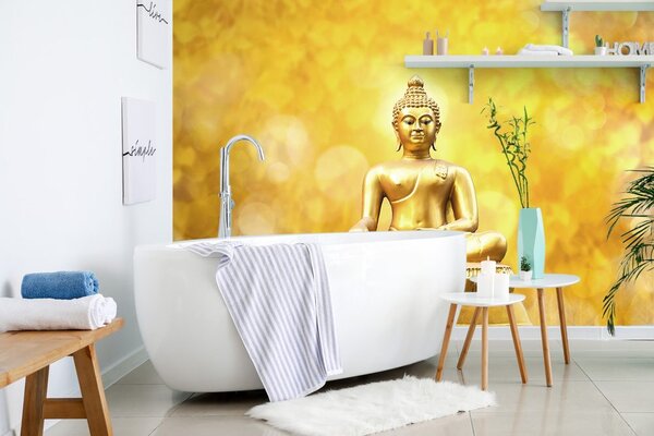 Carta da parati – Statua dorata di Buddha
