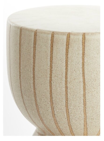 Tavolino rotondo in ceramica ø 28,5 cm Finca - Light & Living