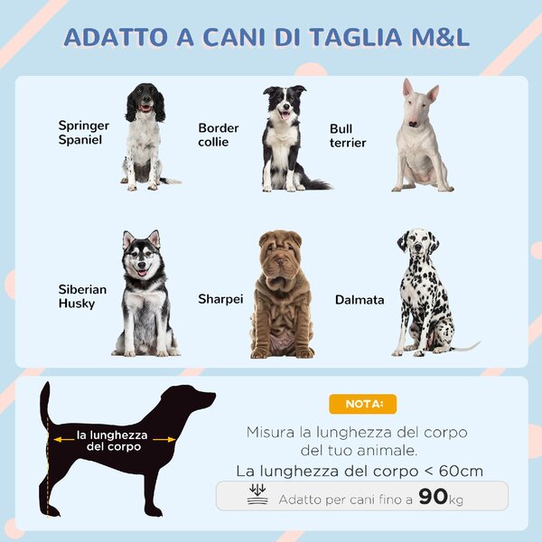 AllMyPets Cuccia per Cani in Legno da Esterno Casetta per Cani Grandi con Pavimento Rimovibile 84x99x87 cm colore Grigio - GYA535F