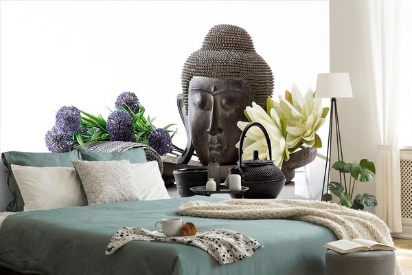 Carta da parati – Natura morta con Buddha