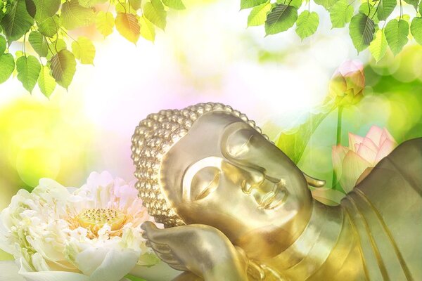 Carta da parati – Buddha dormiente