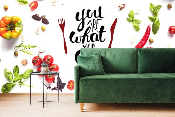 Carta da parati – You are what you eat