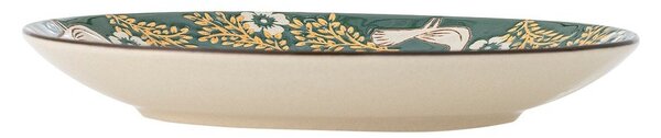 Piatto da dolce verde in gres ø 16 cm Hezha – Bloomingville