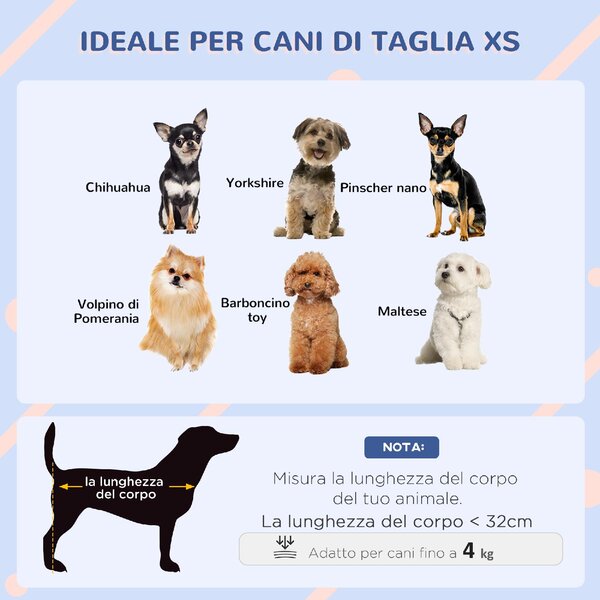 AllMyPets Cuccia per Cani Taglia Piccola da Esterno in PE con Ingresso e 2 Prese d'Aria Laterali 60x42x40 cm colore Blu e Bianco