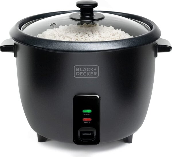 Black & Decker Cuociriso Cuoci riso risottiera Capacit 1.8 Litri Potenza 700 Watt - BXRC1800E