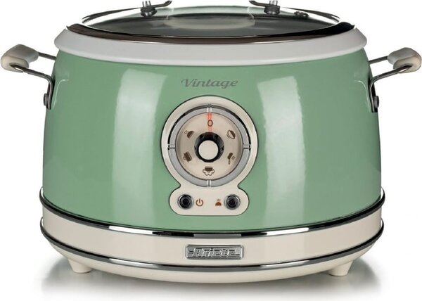 Ariete Cuociriso Cuoci Riso Risotteria Capacit 3 Litri Potenza 650 Watt Cottura a Vapore colore Verde - 2904 Rice Cooker & Slow Cooker