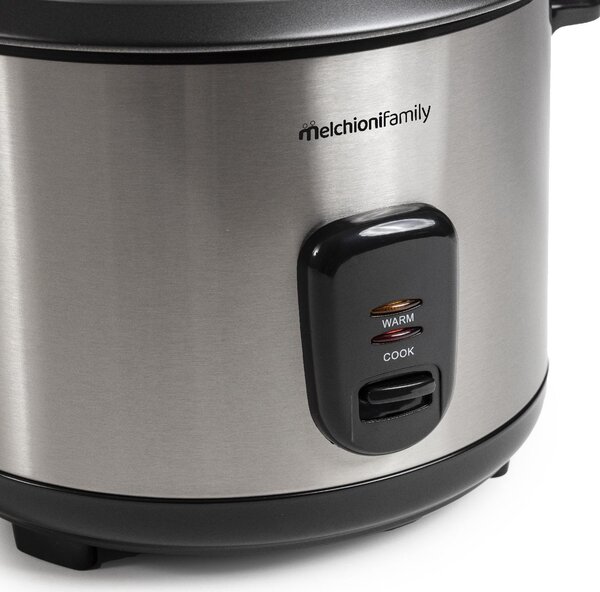 Melchioni Cuociriso Cuoci Riso Potenza 800 Watt Capacit 1.8 Litri colore Metal - 118320102 LOTO