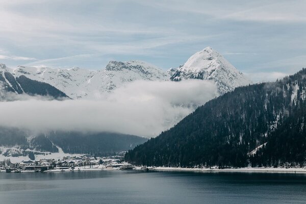 Carta da parati – Paesaggio invernale