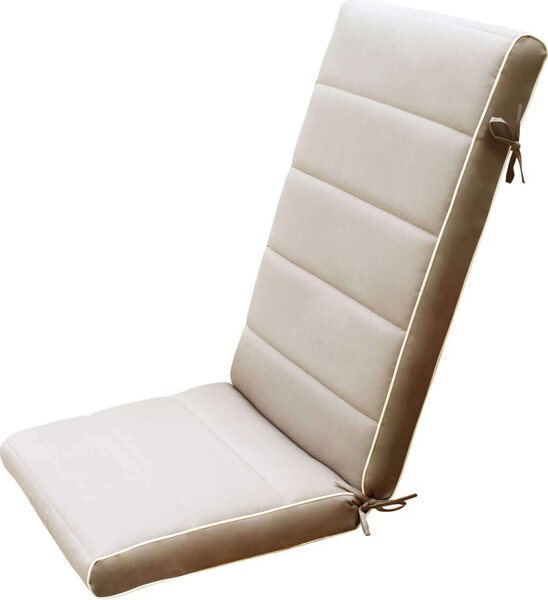DecHome Cuscino King Alto in Poliestere cm 115x46 Colore Tortora - CU805757
