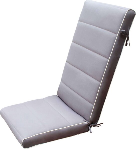 DecHome Cuscino King Alto in Poliestere cm 115x46 Colore Grigio - CU805753