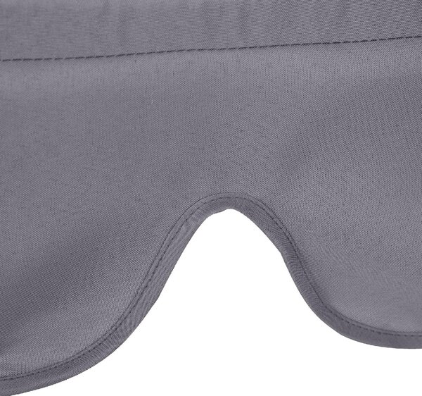VivaGarden Cuscino per Dondolo da Giardino in Poliestere Dimensioni 130x45x5 cm colore Grigio Scuro