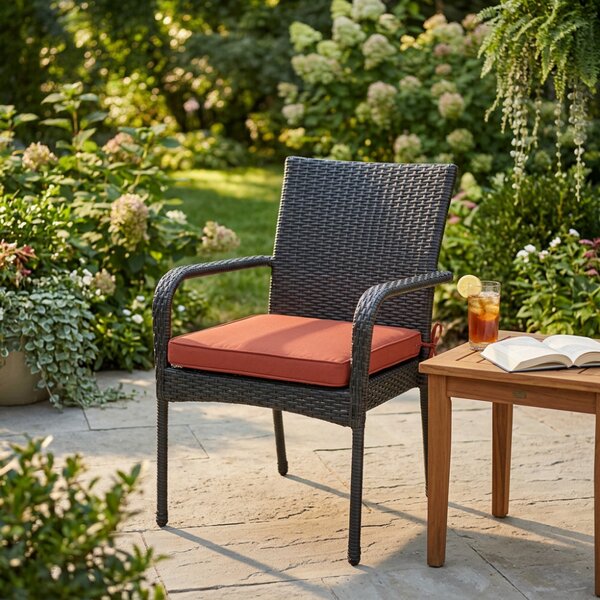 VivaGarden Cuscino Seduta Large Arancione 50x45x4 cm Idrorepellente - CU805812