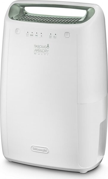De Longhi Deumidificatore Capacit 2,1 Litri Capacit di Deumidificazione 12 Lt/24h colore Bianco - DEX212SF