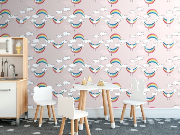Carta da parati – Arcobaleno allegro