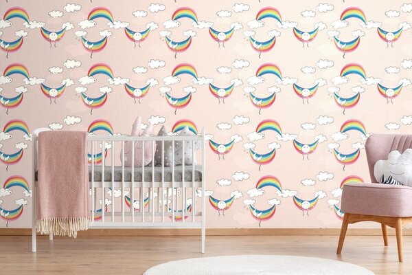Carta da parati – Arcobaleno allegro