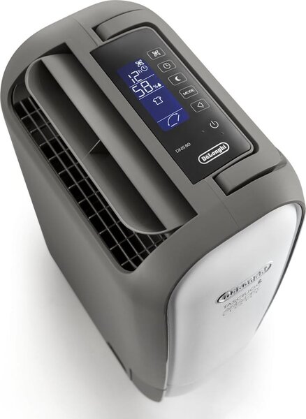 De Longhi Deumidificatore Portatile 7.5 Litri in 24 Ore Capacit Tanica 2.8 Litri Ionizzatore 34 dB - DNS80