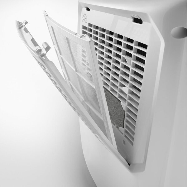 De Longhi Deumidificatore Portatile per la casa muffa 10 Litri in 24 Ore Tanica 2.1 Litri Tasciugo DEX210SF