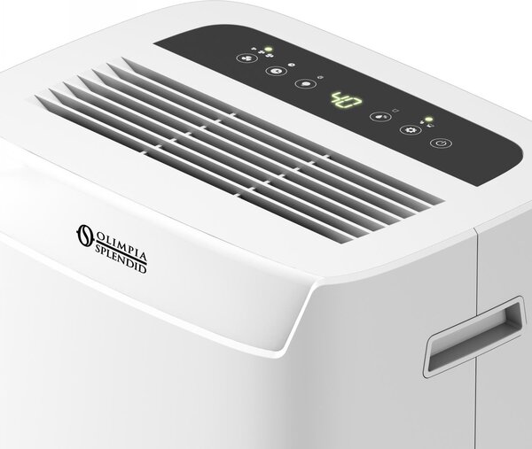 OLIMPIA SPLENDID Deumidificatore Portatile per la casa muffa 10 Litri in 24 Ore Tanica 2 Litri - 02060 Aquaria S1 10 P