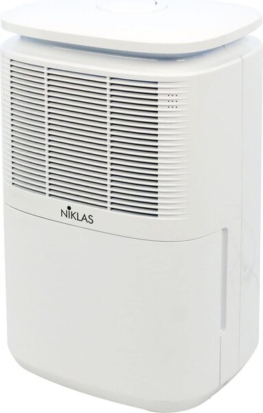 Niklas Deumidificatore Portatile per la casa muffa 10 Litri in 24 Ore Tanica 2,2 Litri - 513370 Dry 10