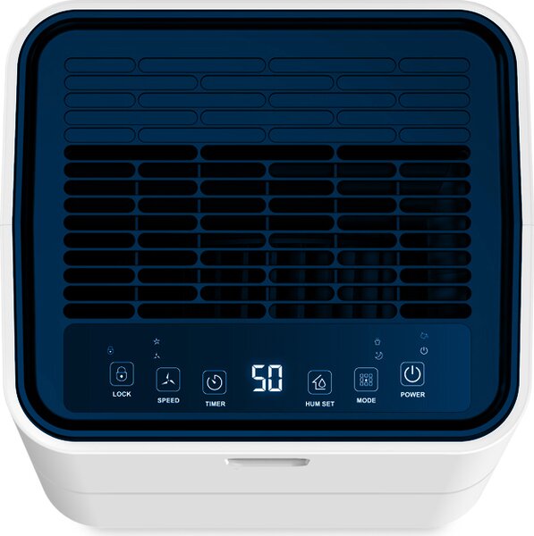 Argo Deumidificatore Portatile per la casa muffa 11 Litri funzione purificatore d'aria Tanica 2 Litri Dry Pury EVO 11