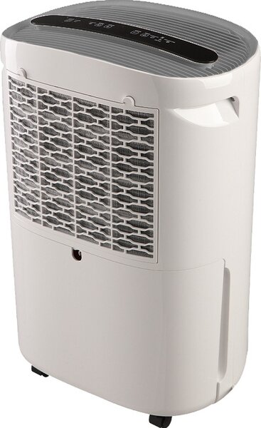 Ardes Deumidificatore Portatile per la casa muffa 11 Litri in 24 Ore Tanica 4 Litri con Timer colore Bianco - ARDEHU20 SEKKO 20