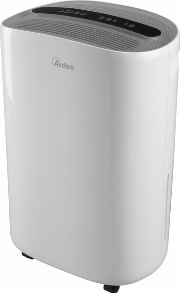 Ardes Deumidificatore Portatile per la casa muffa 11 Litri in 24 Ore Tanica 4 Litri con Timer colore Bianco - ARDEHU20 SEKKO 20