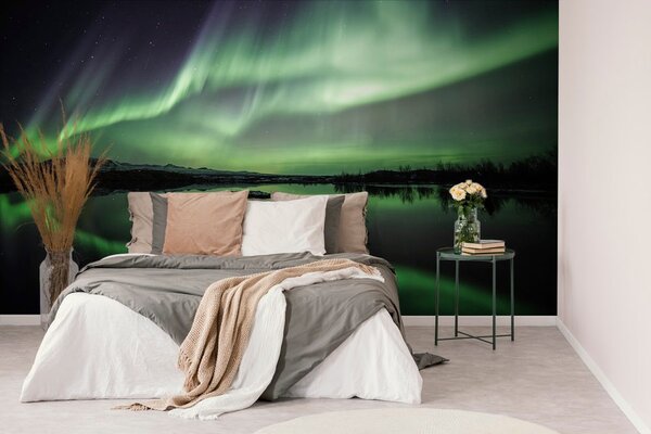 Carta da parati – Aurora boreale