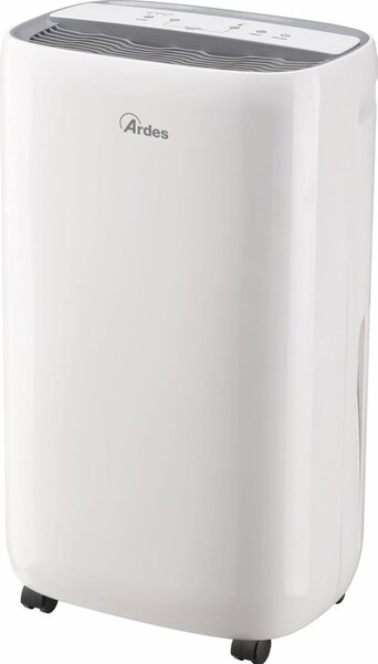 Ardes Deumidificatore Portatile per la casa muffa 12 Litri in 24 Ore Tanica 4 Litri con Timer colore Bianco - ARDEHU12 Sekko 12