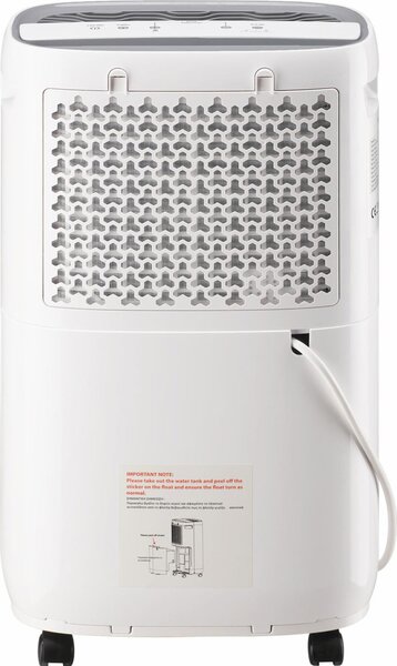 Ardes Deumidificatore Portatile per la casa muffa 12 Litri in 24 Ore Tanica 4 Litri con Timer colore Bianco - ARDEHU12 Sekko 12