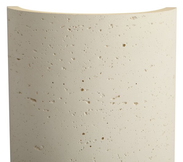 Lampada da parete Japandi Beige 2 luci - Travi