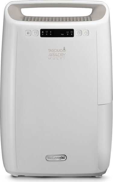 De Longhi Deumidificatore Portatile per la casa muffa 14 Litri In 24 Ore Tanica 2.1 Litri Tasciugo AriaDry Multi colore Bianco - DEXD214RF