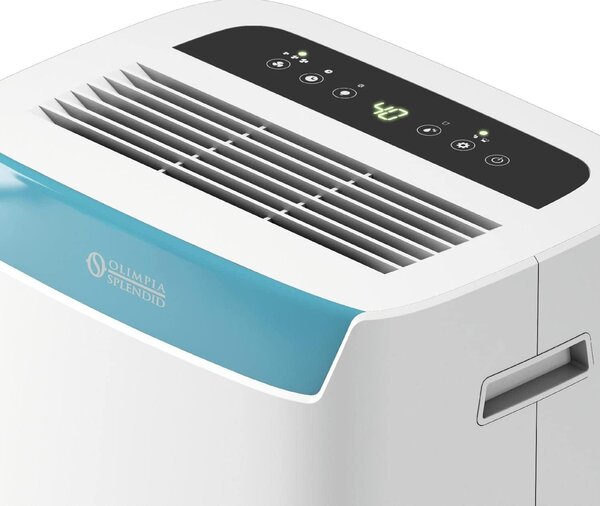 OLIMPIA SPLENDID Deumidificatore Portatile per la casa muffa 14 Litri in 24 Ore Tanica 2 Litri - 02062 Aquaria S1 14 P
