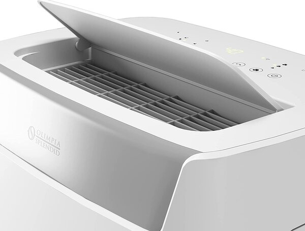 OLIMPIA SPLENDID Deumidificatore Portatile per la casa muffa 20 Litri in 24 Ore Tanica 5 Litri - 02064 Aquaria S1 20 P