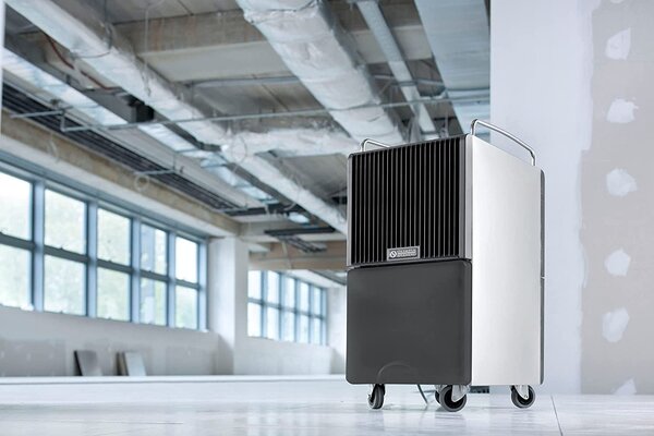 OLIMPIA SPLENDID Deumidificatore Portatile per la casa muffa 30 Litri in 24 Ore Tanica 8 Litri scocca acciaio inox - 02106 SECCOPROF 30 P
