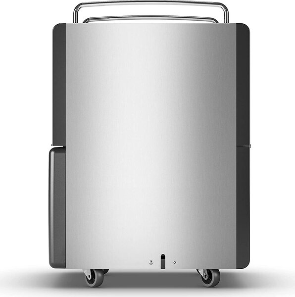 OLIMPIA SPLENDID Deumidificatore Portatile per la casa muffa 30 Litri in 24 Ore Tanica 8 Litri scocca acciaio inox - 02106 SECCOPROF 30 P