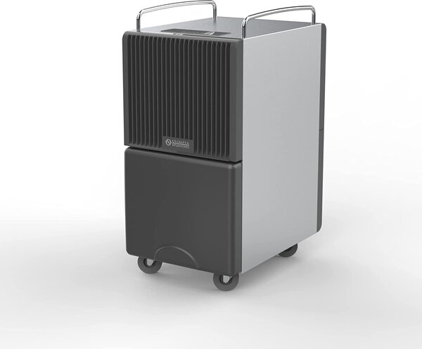 OLIMPIA SPLENDID Deumidificatore Portatile per la casa muffa 30 Litri in 24 Ore Tanica 8 Litri scocca acciaio inox - 02106 SECCOPROF 30 P