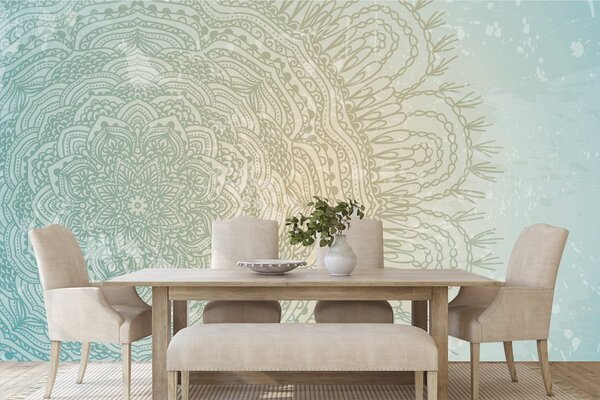 Carta da parati – Mandala decorativa